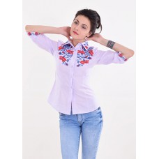 Embroidered blouse "Poppy Grace 9"
